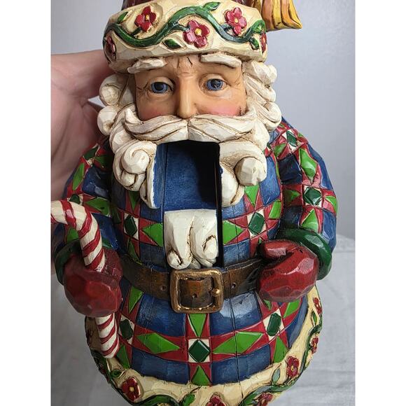 Vintage Jim Shore 2005 Heartwood Creek "Season Sweets" Santa Nutcracker - Picture 2 of 6